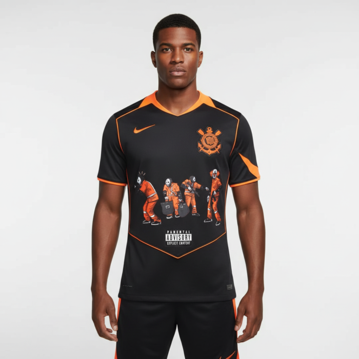 Camisa Nike Corinthians 2025/26 III x Racionais